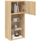TV ormarić s LED svjetlima boja hrasta sonome 40,5x30x90 cm | shoptok.hr