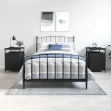  Noćni ormarići 2 kom crni 40x42x60 cm konstruirano drvo | shoptok.hr