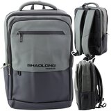 Poslovni i školski ruksak sa priključkom za USB 16L - crno/sivi | Shoptok.si