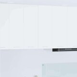 vidaXL viseći ormarić riga bijelo 30 x 31 x 80 cm konstruirano drvo | shoptok.hr