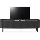 MOME Črna TV omarica 180x55x40 cm Willa – | Shoptok.si