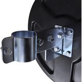  Konveksno vanjsko prometno ogledalo od PC plastike crno 30 cm | shoptok.hr