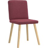  Jedilni stoli 4 kosi vinsko rdeče blago, (21832299) | Shoptok.si