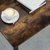  Klubska miza Dimni hrast 80 x 80 x 45 cm Konstruiran les, (5000120270) | Shoptok.si