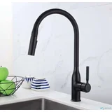 Izvlečna kuhinjska armatura | Pipa EYN KS15174 - Mat črna