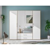 Modern Living Omara S Klasičnimi Vrati Lembo, Bela, Barva Hrasta | Shoptok.si