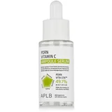 PDRN Vitamin C Ampoule Serum serum za obraz za vse tipe kože 40 ml unisex