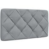 Maison Chic posteljno vzglavje - vzglavna omarica - vzglavna stranica svetlo siva 80 cm blago, (21703911) | Shoptok.si
