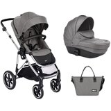 Kikka Boo kolica za bebe 3u1 Thea Light Grey, 0m+ | ePonuda.com