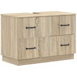  Kupaonski ormarić za sudoper HOORN Hrast sonoma 82 x 41 x 56 cm | shoptok.hr