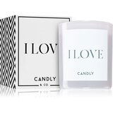 Candly & Co. I Love dišeča sveča 250 g Cene