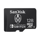 San Disk Nintendo MicroSD UHS I Card - Fortnite Edition, Skull Trooper, 128GB | Shoptok.si