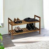 Wenko Stalak za cipele od masivnog bagrema u prirodnoj boji 69x40,5x27 cm Fondi – | shoptok.hr