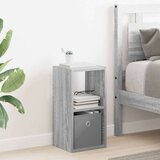  Noćni ormarić s ladicama 2 pcs Siva Sonoma 25 5 x 22 x 49 5 cm | shoptok.hr