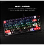 Fantech tastatura mehanicka gaming MK917 rgb atom PRO79 wireless crna (red switch) | Eponuda.com
