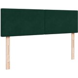  LED krevet za pohranu s madracem Tamnozelena 140 x 200 cm | shoptok.hr