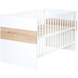 Roba Otroška posteljica v beli in naravni barvi 70x140 cm Lion – | Shoptok.si