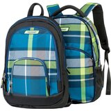 Target Šolski nahrbtnik 2v1 Check Green 21879 | Shoptok.si