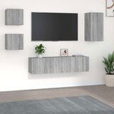  Komplet TV omaric 5-delni siv sonoma inženirski les, (20734712) | Shoptok.si