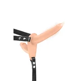 Fetish Tentation dvojni mesni silikonski pasji pas usb vibrator 155 cm ", (21083838)