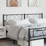  Metalno uzglavlje crno 193 cm Cijene
