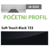 AGT profil Zidni MDF Početni LB-2050-A Soft Touch Black (723) 2800x139x18mm ( 026-080 ) Cene