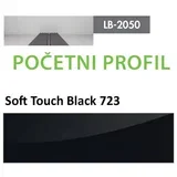 profil Zidni MDF Početni LB-2050-A Soft Touch Black (723) 2800x139x18mm ( 026-080 )