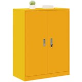  Omarica za shranjevanje Gorčična rumena 80 x 40 x 105 cm Jeklo, (5000152862) | Shoptok.si