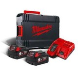 Milwaukee Set baterija 18V i punjača – M18NRG-502 | Eponuda.com