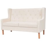  2-dijelni set sofa od tkanine krem bijeli | shoptok.hr