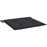  Jastuci za vrtne stolice 6 kom crni 40x40x4 cm od tkanine | shoptok.hr