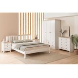 Hanah home Francuski krevet Fidan, 120x98x200 cm, Bijela | Eponuda.ba