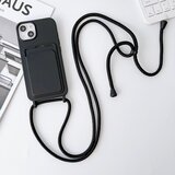INORCO Zaščitna torbica za iPhone 14 Case Tekoči silikonski ovitek za telefon proti padcu z režo za kartice, trak, (22034385) | Shoptok.si