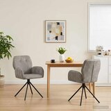  Okretne blagovaonske stolice 2 pcs Umetnička suknja koža | Eponuda.com