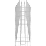  Gabionska sadilica od pocinčanog čelika 360 x 30 x 90 cm | shoptok.hr