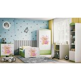 MID.YOU Otroška Postelja Babydreams, Bela, Zelena, 80x160cm | Shoptok.si