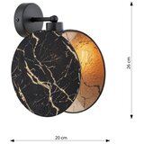 Zidna lampa MOTIF 1xE27/15W/230V crna/zlatna | Eponuda.com