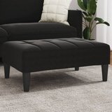 vidaXL Stolček za noge črn 77x55x31 cm žamet Cene
