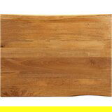 vidaXL Mizna plošča 110x80x3,8 cm naraven rob trden mangov les | Shoptok.si