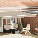 vidaXL Tenda Valance za 4.5 m okvir Bež 4.3x0.2 m | Shoptok.si
