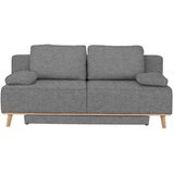 Dieter Knoll BOXSPRING ZOFA, siva tekstil Cene
