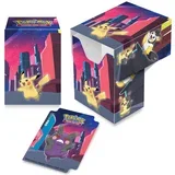 Shimmering Skyline featuring Pikachu Full View Deck Box for Pokémon - škatla za shranjevanje kart