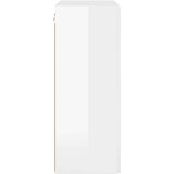 TV zidni ormar Zidne Visoki sjaj bijela 59,5 x 31 x 80 cm | shoptok.hr