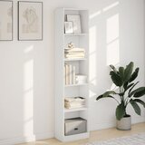  Regal za knjige bijeli 40x24x176 cm konstruirano drvo | Eponuda.com
