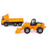 Polesie Veliki Kamion za decu sa spuštenom stranom i utovarivač PowerTruck ( SW11992 ) | Eponuda.com