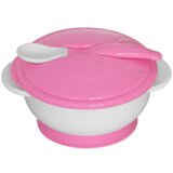Lorelli dječja zdjelica sa žlicom Pink Cijene