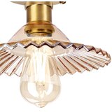  Stropni luster TRISH 1xE27/15W/230V zlatna/dimljeno bež | Eponuda.com