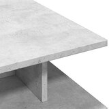  Stolić za kavu boja betona 102 x 55 x 35 cm konstruirano drvo | Eponuda.com