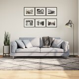 vidaXL Košata preproga moderna bež in antracit 160x230 cm Cene