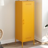 vidaXL Visoka omara gorčično rumena 36x39x113 cm jeklo Cene